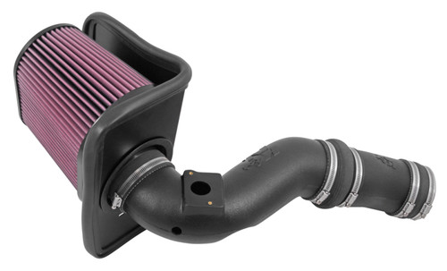 K&N 57-2546-1 57 Series FIPK Performance Air Intake System for 2003-2007 Ford Excursion, F-250 Super Duty, F-350 Super Duty, F-450 Super Duty, F-550 Super Duty - Red Cotton Gauze Filter, Gen II