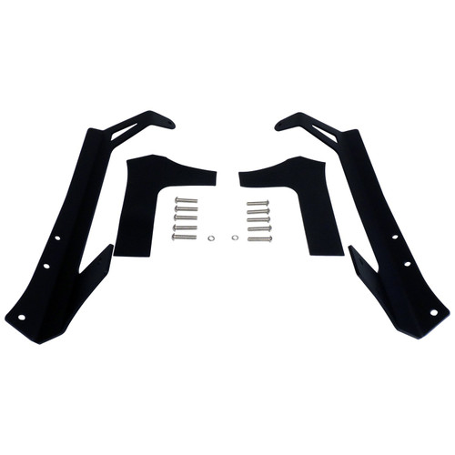 RT Off-Road RT28088 LED Light Bar Windshield Bracket Set Front Left & Right - Fits 2007-2018 Jeep JK Wrangler
