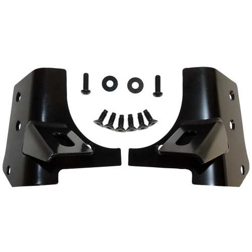 RT Off-Road RT28001 Windshield Light Mount Bracket Set Front Left & Right - Fits 1997-2006 Jeep TJ Wrangler