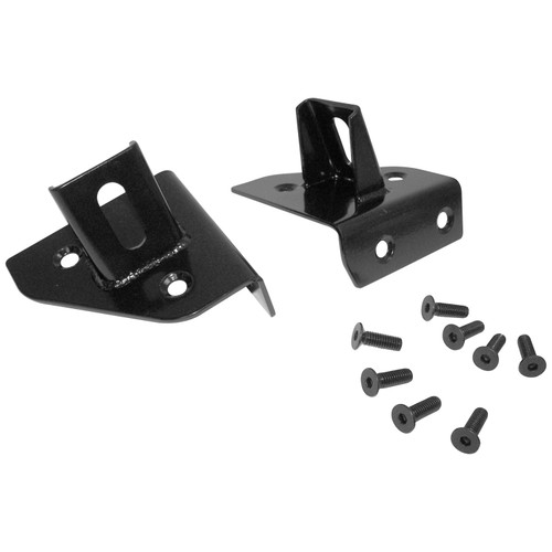 RT Off-Road RT26021 Windshield Light Mount Bracket Set Front Left & Right - Fits 1987-1995 Jeep CJ-8