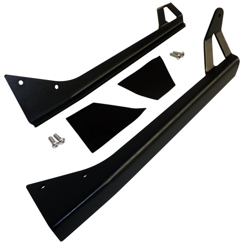 RT Off-Road RT28089 LED Light Bar Windshield Bracket Set Left & Right - Fits 1987-1995 Jeep CJ-8