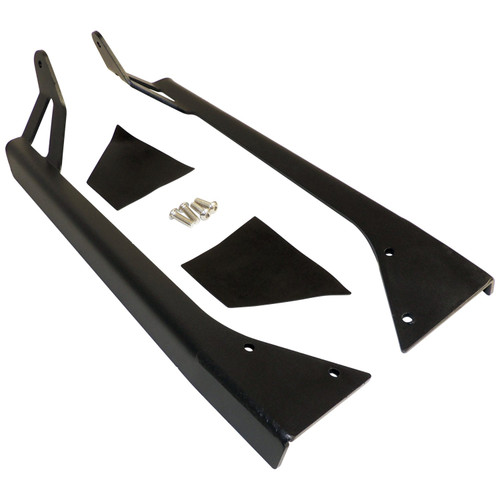 RT Off-Road RT28089 LED Light Bar Windshield Bracket Set Left & Right - Fits 1987-1995 Jeep CJ-8