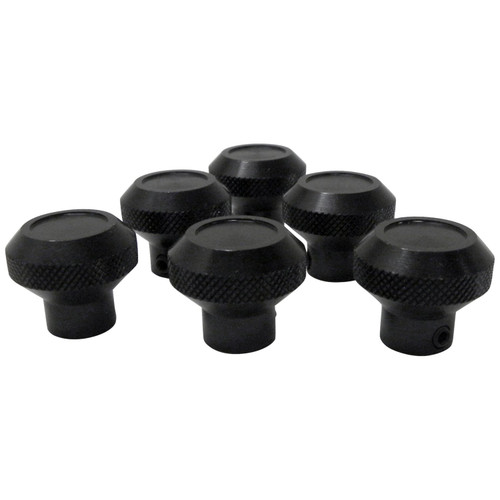 RT Off-Road RT27002 HVAC Heater Control Knob Front - Fits 1976-1986 Jeep CJ-5, CJ-7, CJ-8, Set of 6