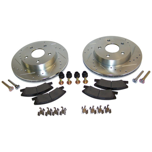 RT Off-Road RT31036 Disc Brake Upgrade Kit Front Left & Right - Fits 1999-2004 Jeep WJ Grand Cherokee