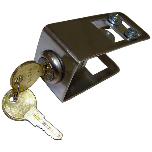 RT Off-Road RT26071 Hood Lock - Fits 1998-2006 Jeep TJ Wrangler, Includes Two Keys