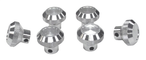 RT Off-Road RT27001 Billet Aluminum Dash Control Knob Set for 76-86 Jeep CJ-5, CJ-7, CJ-8, Set of 6