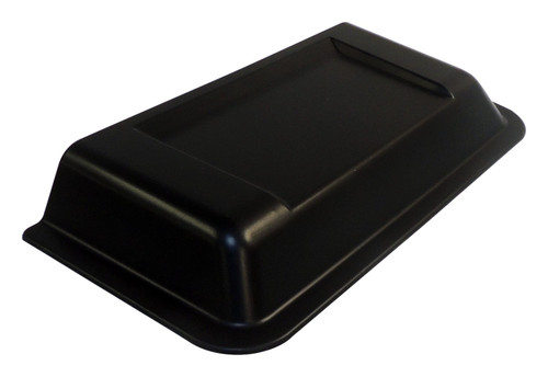 RT Off-Road RT26073 Black Plastic Cowl Scoop for 2007-2018 Jeep JK Wrangler, Peel and Stick Installation, Can be oriented to keep