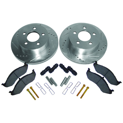 RT Off-Road RT31012 Disc Brake Upgrade Kit Front Left & Right - Fits 1999-2006 Jeep XJ Cherokee