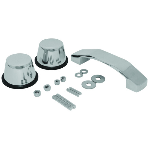 RT Off-Road RT34097 Windshield Tie Down Kit Left & Right - Fits 2007-2018 Jeep JK Wrangler