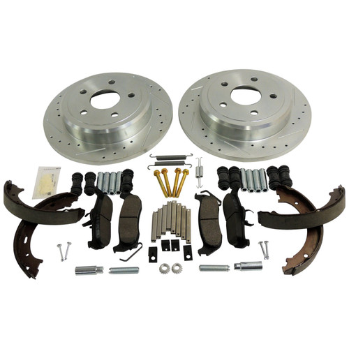 RT Off-Road RT31009 Disc Brake Upgrade Kit Rear Left & Right - Fits 2005-2010 Jeep WK Grand Cherokee