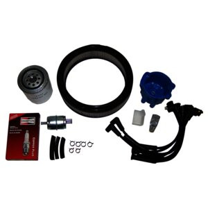 RT Off-Road TK28 Tune Up Kit for 1980-1982 Jeep CJ-5, CJ-7, CJ-8 w/ 4.2L Engine, Includes Distributor Cap & Rotor, Air Filter, Fuel