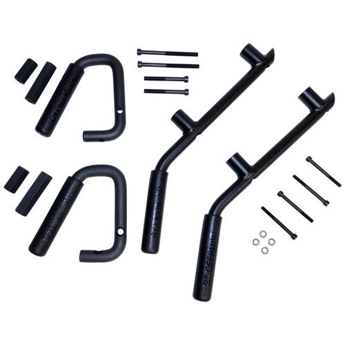 RT Off-Road RT27063 Grab Handle Kit Front & Rear Left & Right - Fits 2007-2018 Jeep JK Wrangler