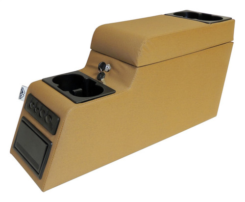 RT Off-Road RT27010 Spice Locking Center Console for 1976-1986 Jeep CJ-5, CJ-7, CJ-8 and 1987-1995 YJ Wrangler, Measures 27.25"x