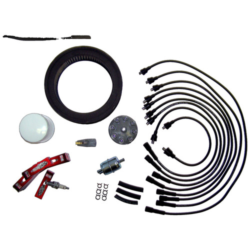 RT Off-Road TK30 Tune Up Kit for 1978-1981 Jeep CJ-5, CJ-7 w/ 5.0L Engine, Includes Distributor Cap & Rotor, Air Filter, Fuel Filter