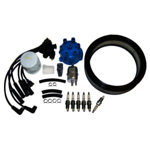 RT Off-Road TK29 Tune Up Kit for 1983-1986 Jeep CJ-5, CJ-7, CJ-8 w/ 4.2L Engine, Includes Distributor Cap & Rotor, Air Filter, Fuel