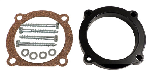 RT Off-Road RT35007 Black Throttle Body Spacer Kit for 2012-2018 JK Wrangler w/ 3.0L Gasoline or 3.6L Engine, 2018+ JL Wrangler w