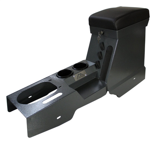 RT Off-Road RT27052 Steel Locking Center Console for 2007-10 Jeep JK Wrangler w/ Manual Transmission, Constructed of 16GA Steel in a