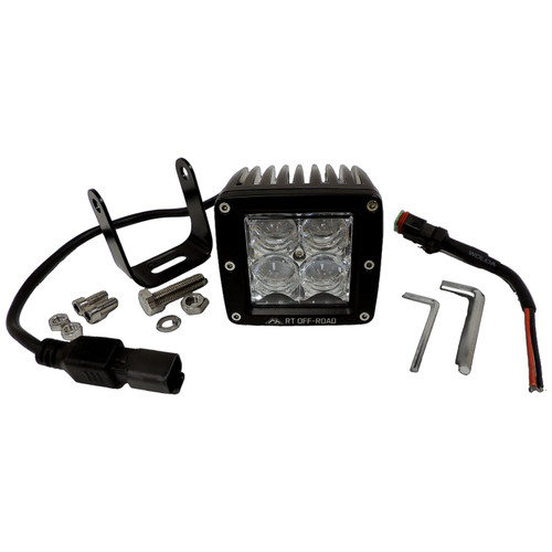 RT Off-Road RT28086 LED Cube Spot Lamp Front or Rear Left or Right - Fits Jeep