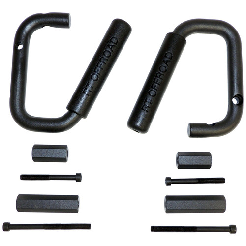 RT Off-Road RT27049 Grab Handle Set Front Left & Right - Fits 2007-2018 Jeep JK Wrangler