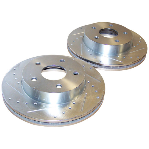 RT Off-Road RT31032 Brake Rotor Set Front Left & Right - Fits 1999-2004 Jeep
