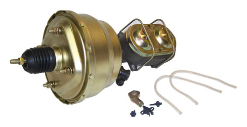 RT Off-Road RT31037 Heavy Duty Dual Diaphragm Brake Booster and 1-1/8" Bore Master Cylinder, Designed for Aftermarket Axles for