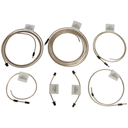 RT Off-Road RT31056 Complete Brake Line Kit for 1997-2006 Jeep TJ Wrangler w/o ABS w/ Rear Disc Brakes