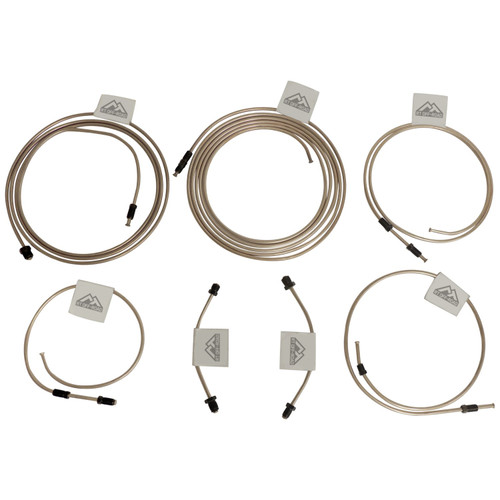 RT Off-Road RT31056 Brake Line Kit Front & Rear Left & Right - Fits 1997-1906 Jeep TJ Wrangler