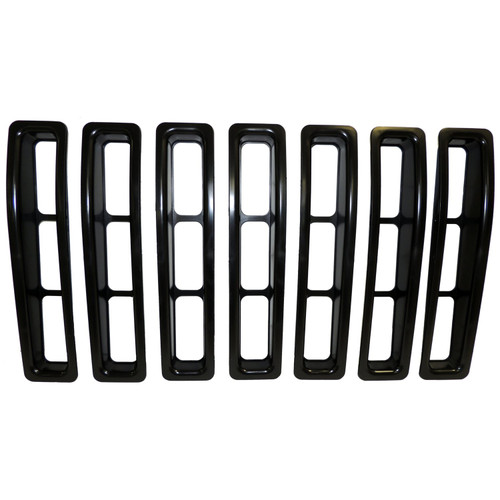 RT Off-Road RT26043 Grille Insert Set Front - Fits 1997-2006 Jeep TJ Wrangler (Snap-In)