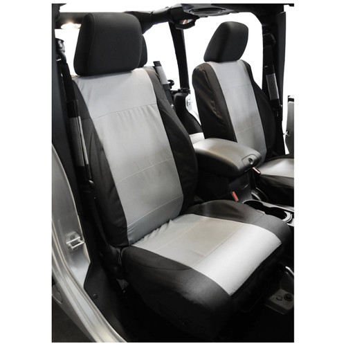 RT Off-Road SC30021 Seat Cover Set Front Left & Right - Fits 2007-2010 Jeep JK Wrangler