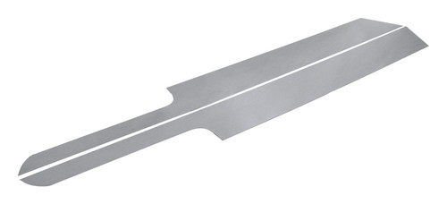 RT Off-Road RT34046 Stainless Steel Rocker Panel Plates for Jeep 1987-1995 YJ Wrangler, Set of 2, Stick-On Application