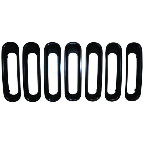 RT Off-Road RT26056 Grille Insert Set Front - Fits 2007-2018 Jeep JK Wrangler