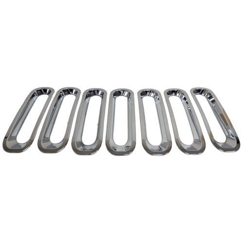 RT Off-Road RT26055 Grille Insert Set Front - Fits 2007-2018 Jeep JK Wrangler