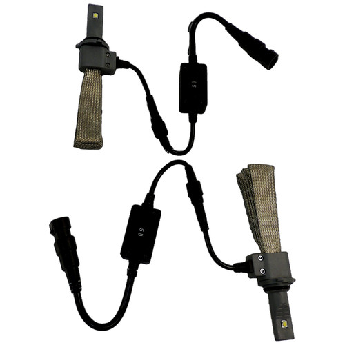 RT Off-Road RT28059 LED Headlight Bulb Kit Left & Right - Fits 2005-2007 Jeep WK Grand Cherokee