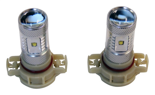 RT Off-Road RT28045 H16 LED Fog Lamp Bulb Kit, Includes 2 Lights, Installs in Place of OEM Fog Light Bulbs, Each Lamp Includes 6 Cree