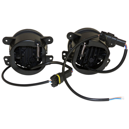 RT Off-Road RT28107 LED Fog Light Set Front Left & Right - Fits 2010-2012 Jeep JK Wrangler