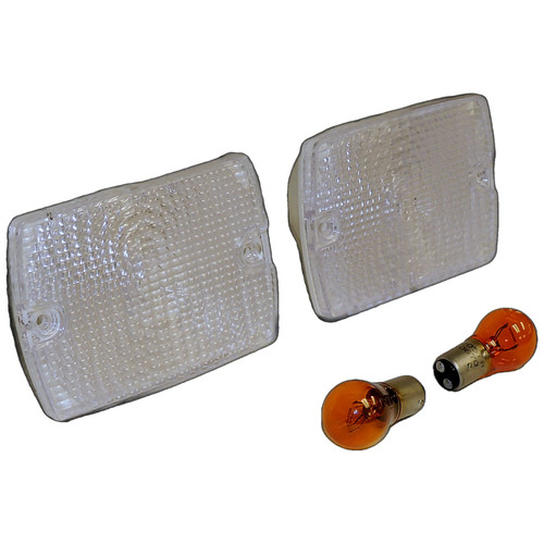 RT Off-Road RT28012 Parking Light Kit Front Left & Right - Fits 1987-1993 Jeep YJ Wrangler