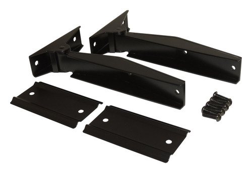 RT Off-Road RT34101 Tailgate Hinge Set for 1997-2006 Jeep TJ Wrangler, Matte Black Powder Coated Stainless Steel, Includes 2 Hinges