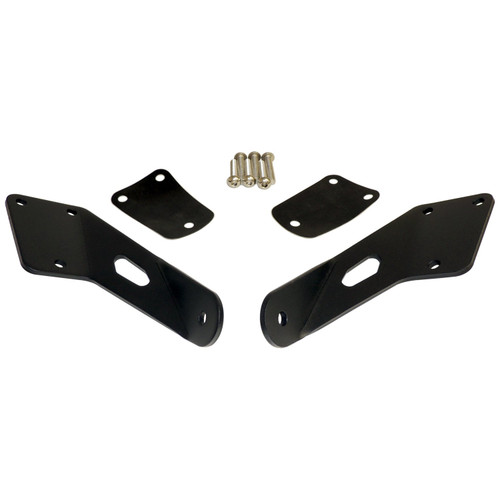 RT Off-Road RT28082 LED Light Bar Hood Bracket Set - Fits 1997-2006 Jeep TJ Wrangler