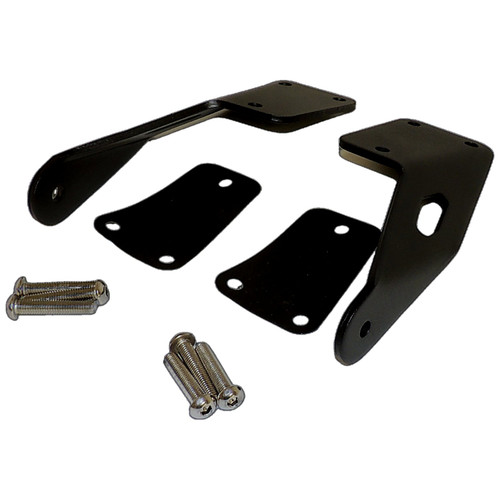 RT Off-Road RT28082 LED Light Bar Hood Bracket Set - Fits 1997-2006 Jeep TJ Wrangler