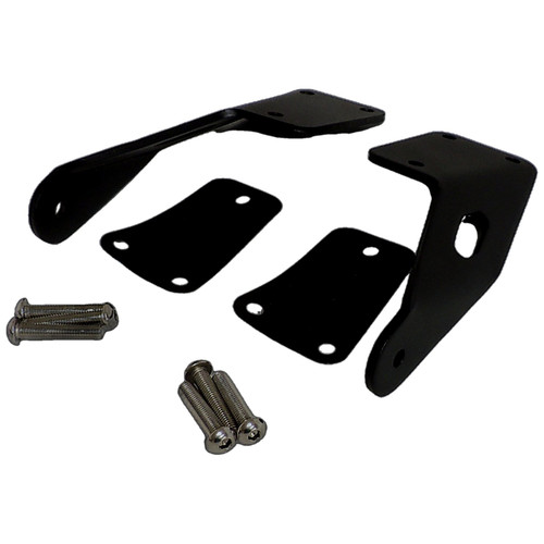 RT Off-Road RT28082 LED Light Bar Hood Bracket Set - Fits 1997-2006 Jeep TJ Wrangler