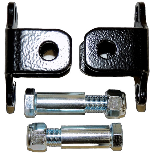 RT Off-Road RT27067 Front Lower Shock Bar Pin Eliminator Kit for 1997-2006 Jeep TJ Wrangler, 1984-2001 Jeep XJ Cherokee, 1986-1992