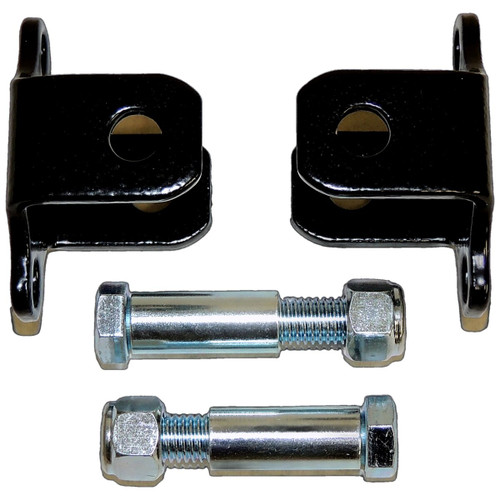 RT Off-Road RT27067 Front Lower Shock Bar Pin Eliminator Kit for 1997-2006 Jeep TJ Wrangler, 1984-2001 Jeep XJ Cherokee, 1986-1992