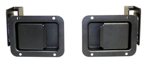 RT Off-Road RT26084 Door Handle Set for 2007-2018 JK Wrangler w/ Aftermarket Tube Doors, Paddle Style Door Handle and Latch Set w/o