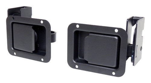 RT Off-Road RT26084 Door Handle Set for 2007-2018 JK Wrangler w/ Aftermarket Tube Doors, Paddle Style Door Handle and Latch Set w/o