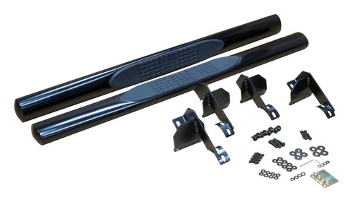 RT Off-Road RT26059 Black Tubular Side Steps for Jeep JK Wranglers w/ 2-Doors