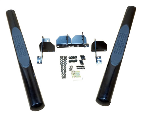 RT Off-Road RT26059 Black Tubular Side Steps for Jeep JK Wranglers w/ 2-Doors