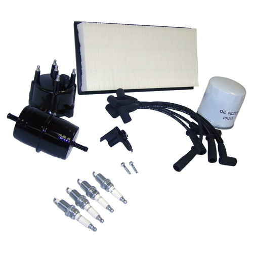 RT Off-Road TK18 Tune Up Kit for 1991-1993 Jeep XJ Cherokee, MJ Comanche w/ 2.5L Engine, w/ Standard Oil Filter Threads, Includes