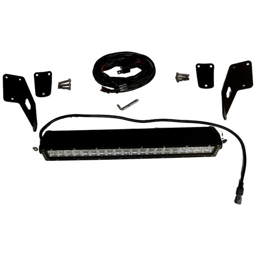 RT Off-Road RT28091 LED Light Bar & Hood Bracket Kit - Fits 1997-2006 Jeep TJ Wrangler