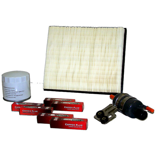 RT Off-Road TK48 Tune Up Kit for 2002-2004 Jeep WJ Grand Cherokee w/ 4.0L Engine, Includes Air Filter, Oil Filter, Fuel Filter &