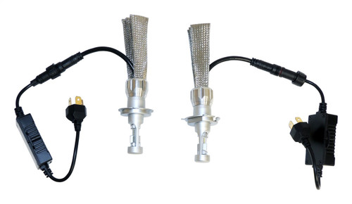RT Off-Road RT28051 LED Headlight Bulb Kit, Replaces H4 Bulb for Jeep 1997-2006 TJ Wrangler, 1987-1995 YJ Wrangler, 1984-2001 XJ